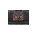 ck-932 cartera piel con grecas y geometria de chaquira artesanal