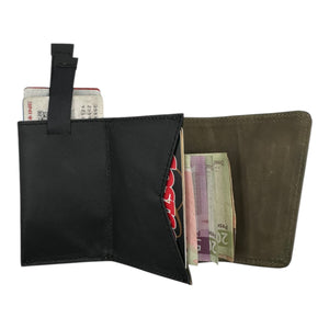 Carteras Caballero Triple Con Iman De Cuero