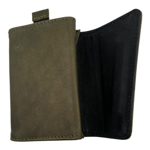 Carteras Caballero Triple Con Iman De Cuero