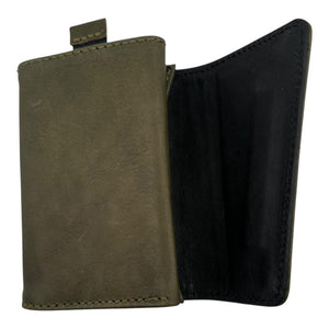Carteras Caballero Triple Con Iman De Cuero