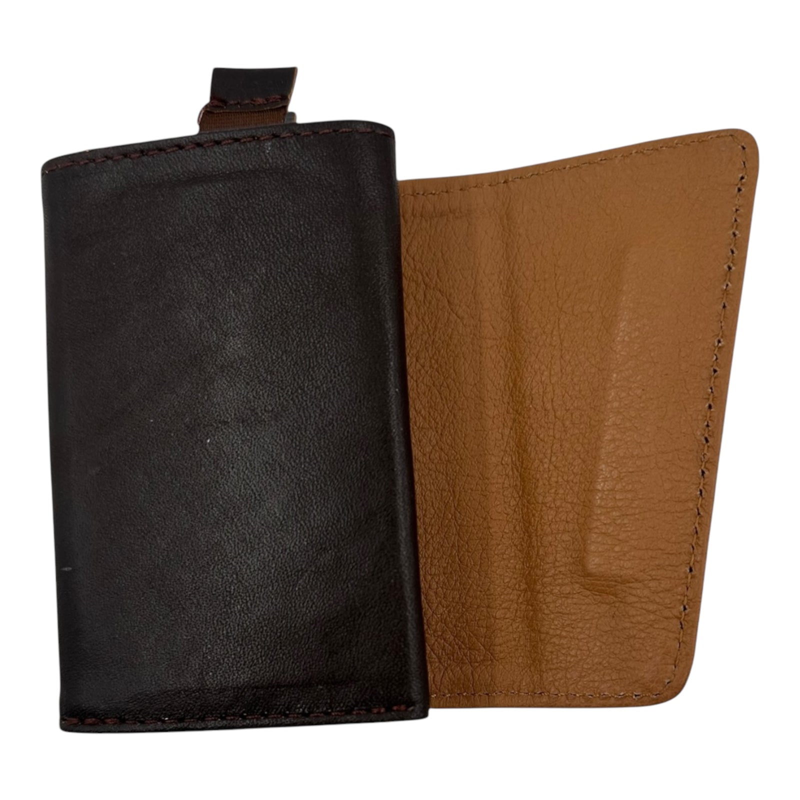 Carteras Caballero Triple Con Iman De Cuero