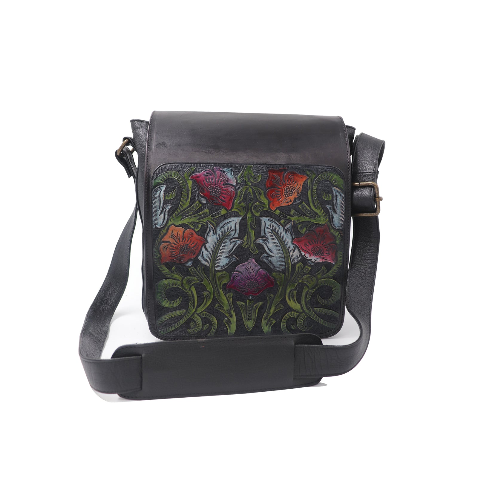 bdk-53 portafolio cincelado tapa flores color