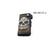 ck-962 cartera de piel texana cincelado de calavera color