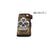 ck-962 cartera de piel texana cincelado de calavera color