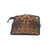 ck-962 cartera de piel  cincelada de  caballos  bicolor