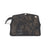 ck-962 cartera de piel  cincelado de serpiente emplumada  color