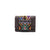 ck-65 cartera de piel con tapa de chaquira