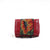 ck-60 cartera piel ternera con chaquira flora artesanal