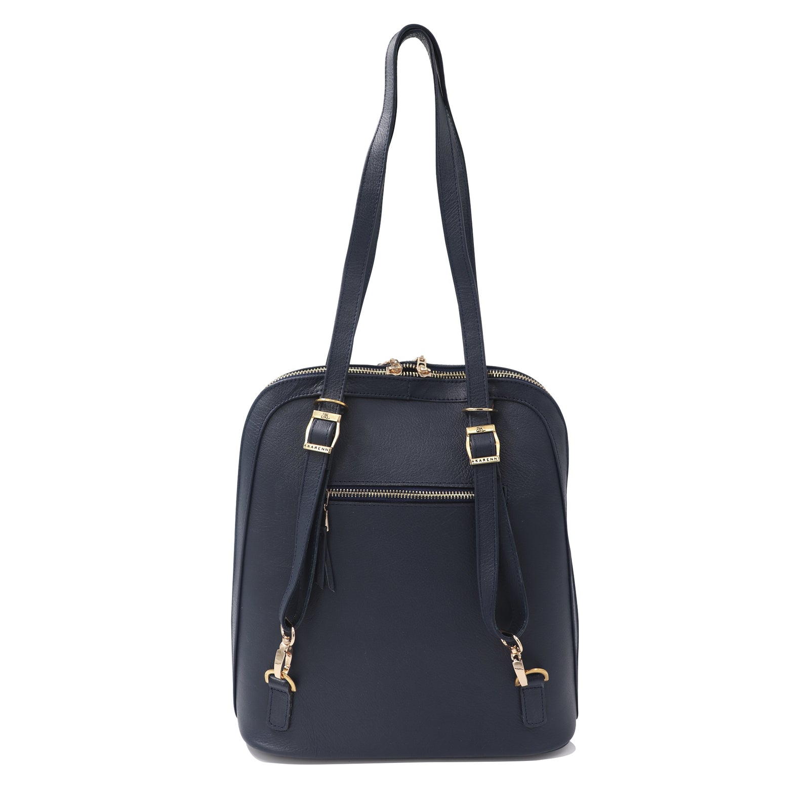 mk-1325 back pack cincelado de flores trébol bicolor