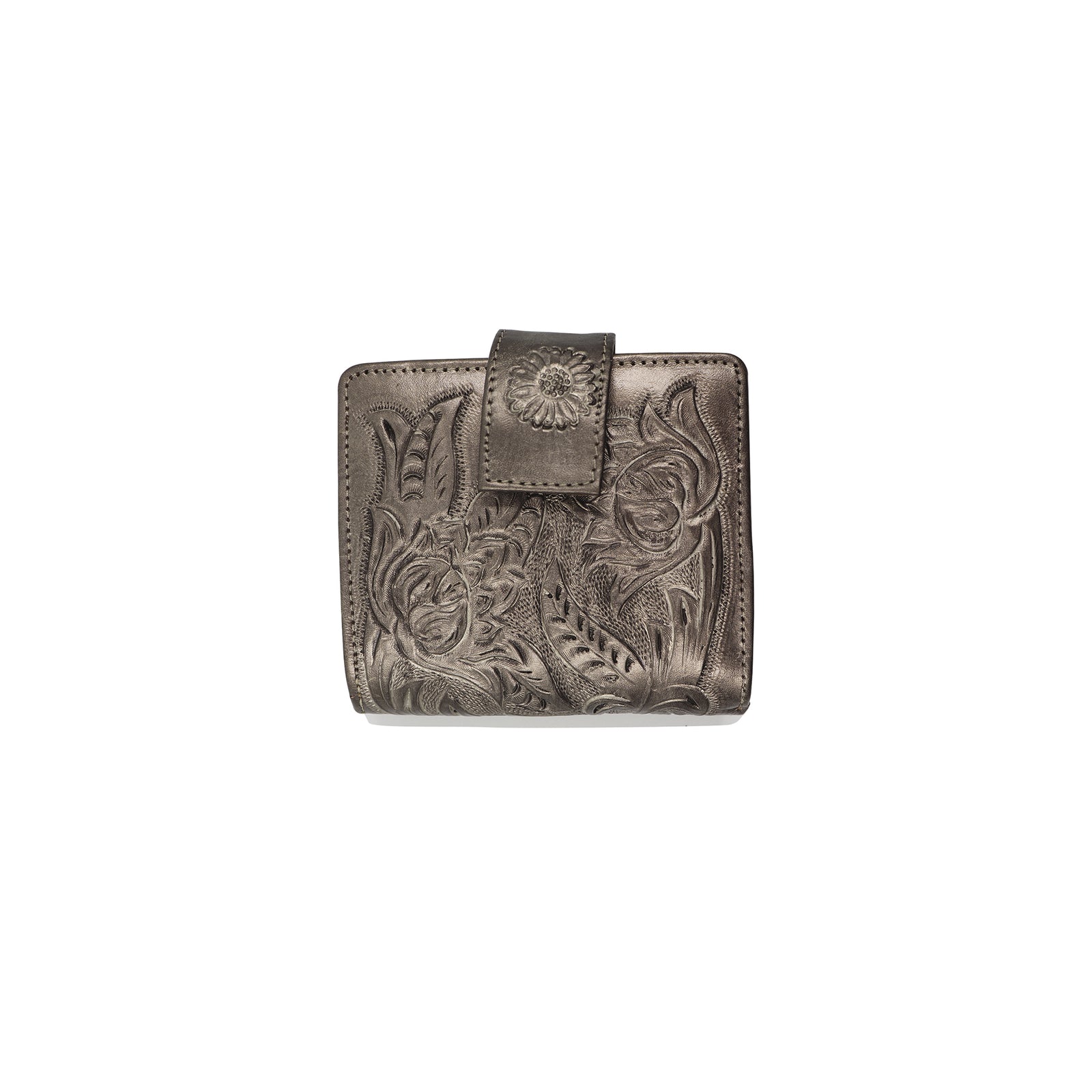 ck-930 cartera  cincelada flores unicolor