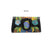 ck-1005 carteron de piel cincelado completo flores color