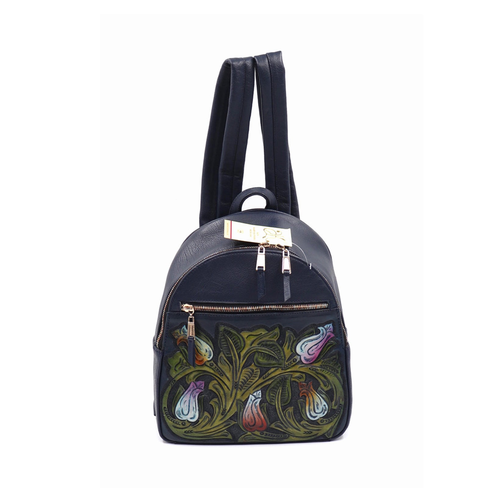 mk-1335 back pack cincelado de flores color