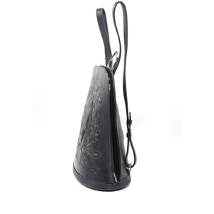 mk-1324 back pack cincelado de catrina bicolor