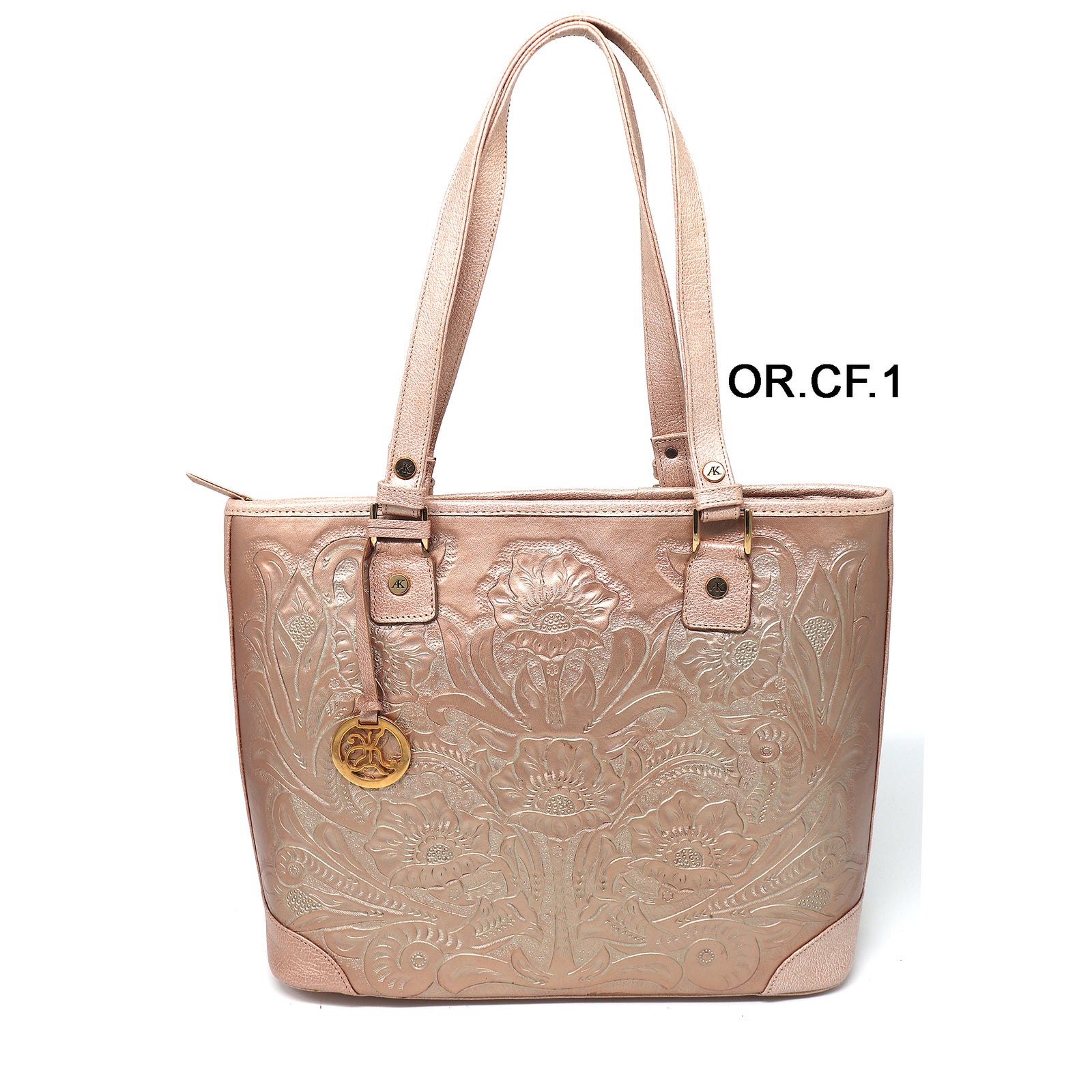 bk-1310 bolsa  cincelada a mano unicolor