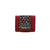 ck-65 cartera de piel con tapa de chaquira